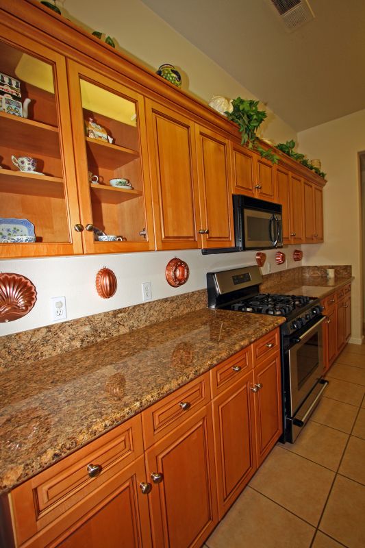 Cherry Cabinet Refacing in Waco, TX